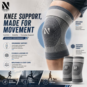 Graphene knee support sleeve by NEOWEAR - product image 4